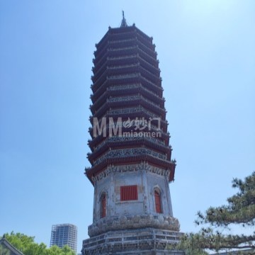 燃灯佛舍利塔-人文古迹-妙门养生体验网