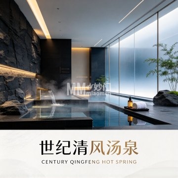 世纪清风汤泉-洗浴/汗蒸-妙门养生体验网