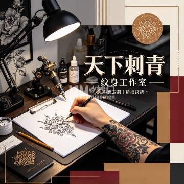 天下刺青纹身工作室-纹身-妙门养生体验网