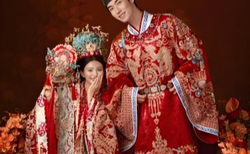 雅阔婚纱古装化妆